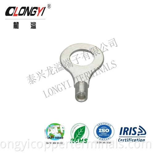 Long Yi 100 PCS/Pack Cable Connector Non-Insulated Ring Terminal